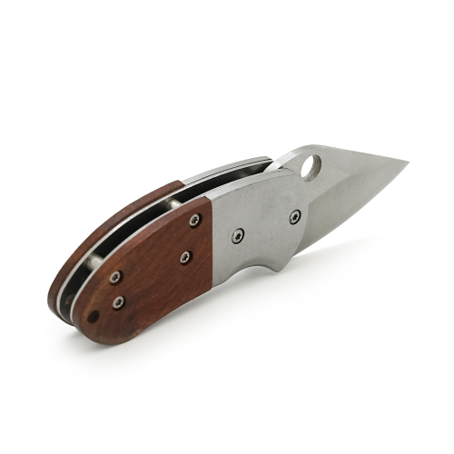 Ніж складний PK-167, ручка сталь + дерево, довжина 116 мм, 111 гр, Box