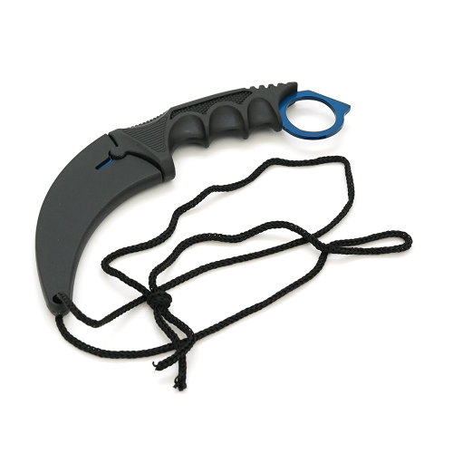 Ніж складний Defense Blue, ручка пластик + карбон, довжина 188 мм, 165 гр, Box