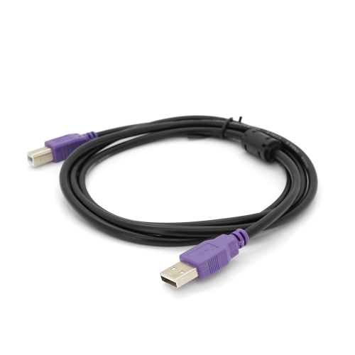 Кабель USB 2.0 Ritar AM / BM, 1.5m, 1 феррит, Black, Q300