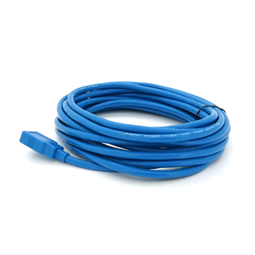 Подовжувач USB 3.0 AM / AF, 5.0m, Blue, пакет