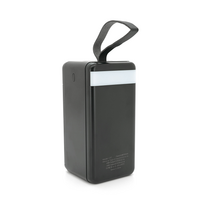 Powerbank LIONPATTON L47, 80000mAh, QC3.0, MicroUSB, Type-C, Lighting, 3xUSB, Black, Box