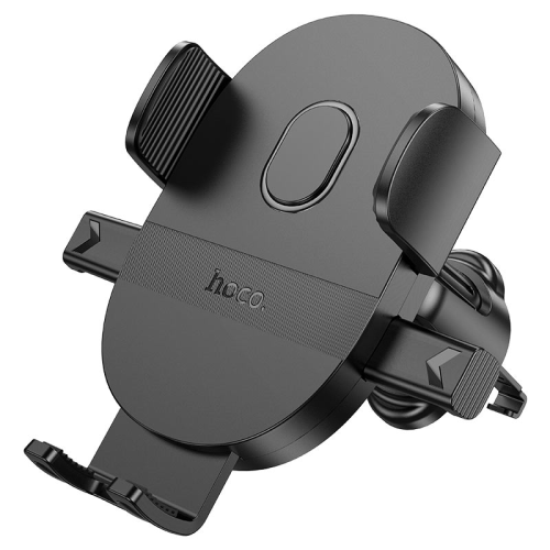 Автоутримувач HOCO H18, кріплення на решітку, затискач 55-85мм, Black, Box