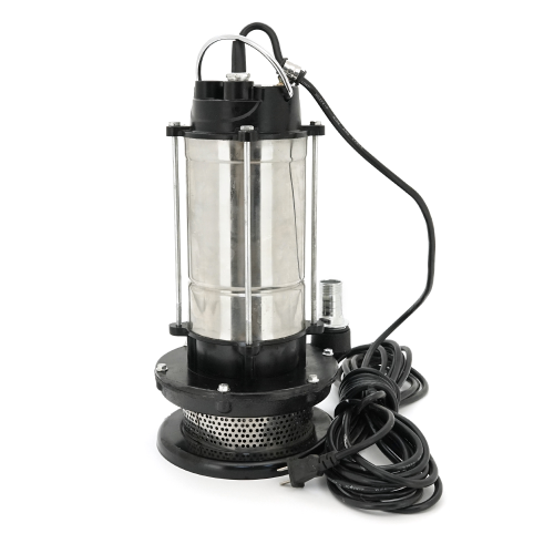 Занурювальний насос, 1800W, 220V, до 5 м&amp;sup3; / год, підйом до 32 м, 25мм, нержавіюча сталь, 390х220х240 мм, 9.554 кг. + перехідник