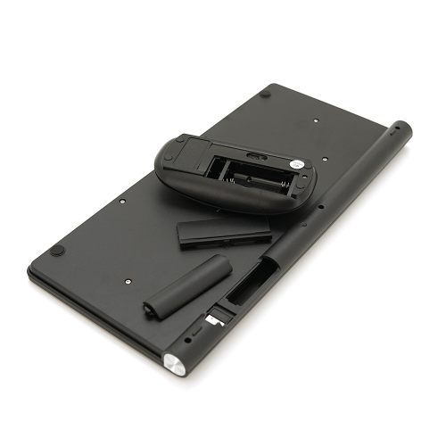 Комплект бездротовий KM908 (KB+Mouse), (Eng / Pyc), 2.4G, 78 клавіш, Black, Box