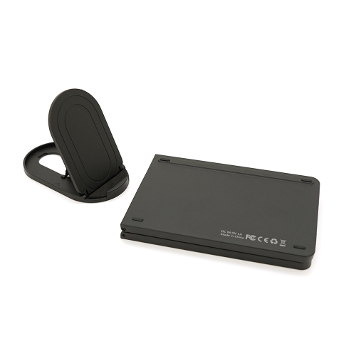 Клавіатура бездротова B023, розкладна, 67 клавіш, (Eng / Pyc), 2.4G, 280x92mm, Black, Box