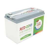 Акумуляторна батарея LiFePO4 Redodo 12V 100Ah Self-heating, 1280Wh, BMS 100A, 329*172*214мм
