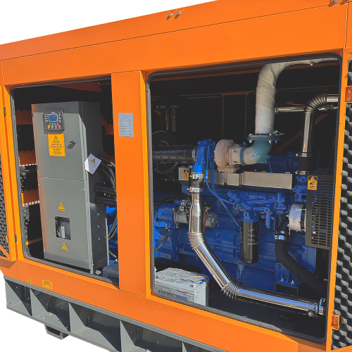 Дизельний генератор OYAL OYS-330 C-SDEC SM129TAD24 330KVA / 264KW, Альтернатор OYL315C, витрата 75% навантаження - 44 літри / годину, 230 / 400V, 50Hz (AVR+ATS), 3900x1200x2050mm, 3480 кг, 520L