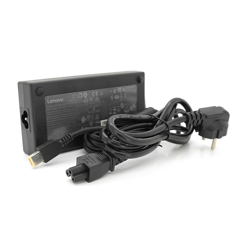 Блок живлення MERLION для ноутбука LENOVO 20V 7.5A (150 Вт) штекер FOR YOGA, довжина 0,9 м