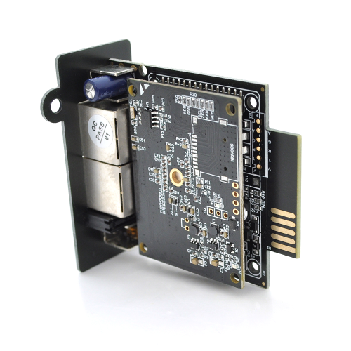 Карта віддаленого управління SNMP для ДБЖ, Lan, RS232, 12V, 110x70x24mm