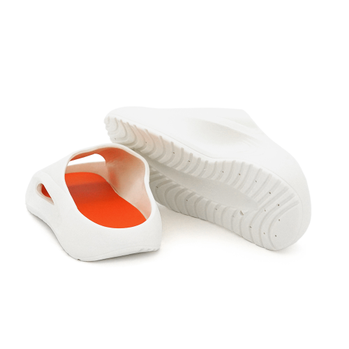 Літні тапочки, силіконова підошва, Розмір 44-45 (довжина устілки 260 мм), Orange