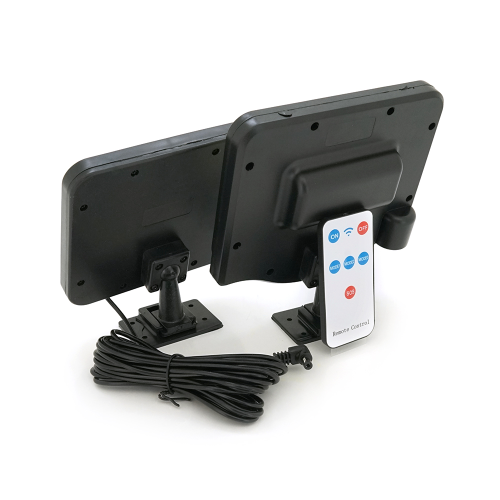 Вуличний ліхтар BK-128-6 з сонячною панеллю+пульт, вбудований акум, кріплення на стіну, 4COB, Black