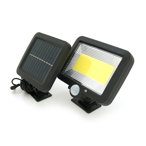 Вуличний ліхтар SL-F100 з сонячною панеллю і датчиком руху, 100LED, Black