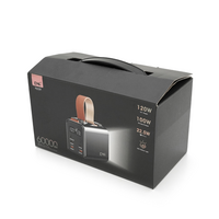 PowerBank 100W KP KG-600 60000mAh, Input:(Type-C), Output:(USB,Type-C), PD120W для Laptop, plastic, Silver, Box