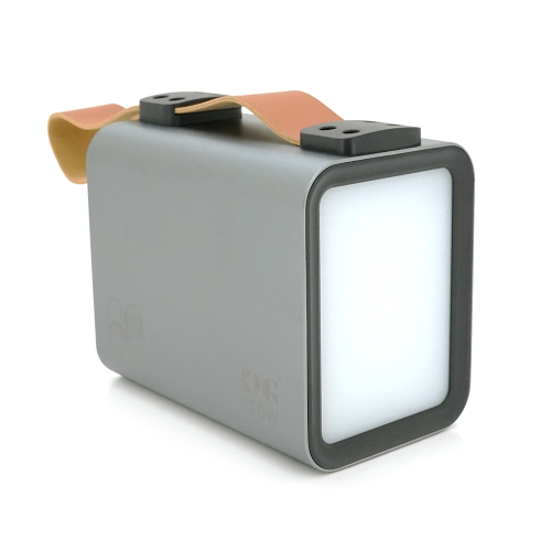 PowerBank 100W KP KG-600 60000mAh, Input:(Type-C), Output:(USB,Type-C), PD120W для Laptop, plastic, Silver, Box