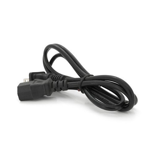Кабель живлення CN 1m, 0.5mm, PC-184 / 2 B-C13 2 pin (американський роз&apos;єм), Black, OEM Q50