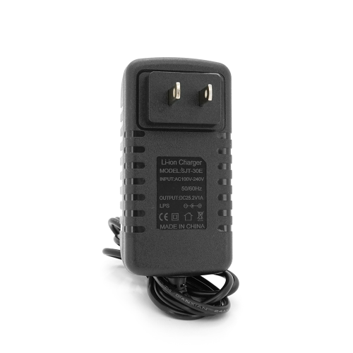 Зарядний пристрій для акумуляторів Li-ion 25,2V,6S,1A,штекер 5.5*2.5,BOX,+перехідник