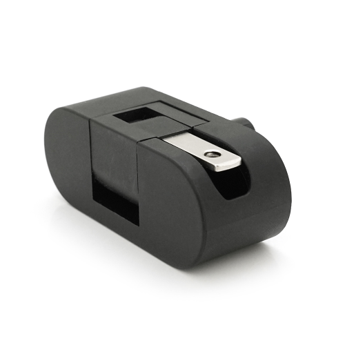 Перехідник складаний, m-m, американка3pin, Black, BOX