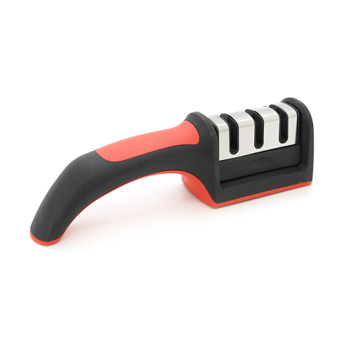 Точилка для ножів та ножиць, сталь та кераміка, Black