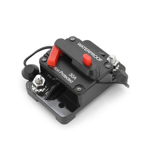 Автоматичний вимикач запобіжник однополюсний постійного струму 12-48V, GG-CB5 Waterproof 30A