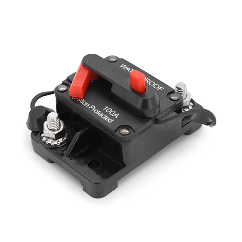 Автоматичний вимикач запобіжник однополюсний постійного струму 12-48V, GG-CB5 Waterproof 100A