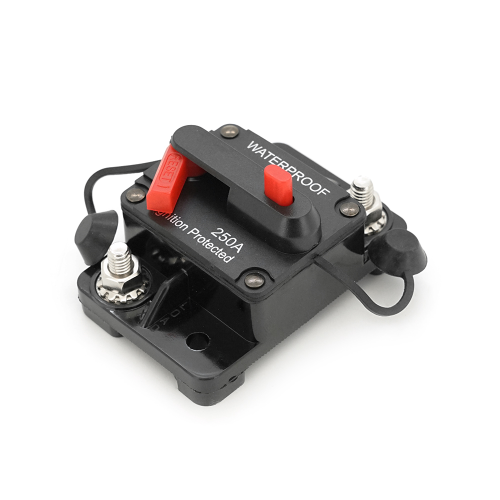 Автоматичний вимикач запобіжник однополюсний постійного струму 12-48V, GG-CB5 Waterproof 250A