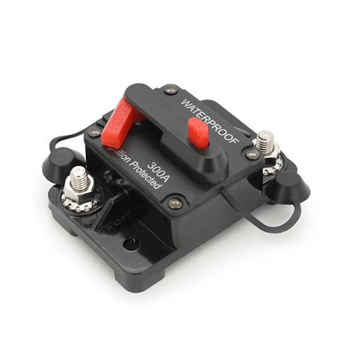 Автоматичний вимикач запобіжник однополюсний постійного струму 12-48V, GG-CB5 Waterproof 300A