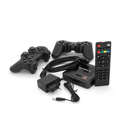 Ігрова приставка G10 dual system 8K / 4K Ultra HD, 64G, Android 11.1, HDMI 2.1, WiFi: 2.4G / 5G, 2 Геймпади, 20000+ ІГР
