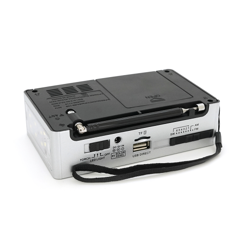 Радіоприймач GOLON RX-8866, LED, 2x3W, FM радіо, корпус пластмас, Mix Color, BOX