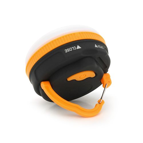 Ліхтарик для кемпінгу Voltronic Q5NBA, 3 режими, корпус-пластик, ударостійкий, ip44, живлення від 3*ААА, White / Black, BOX