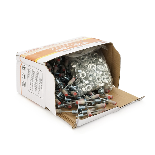 Цвяхи монтажні піроксилінові, 42х15х7, 3мм, різьблення під гайку М8, 200 штук в упаковці, ціна за упаковку