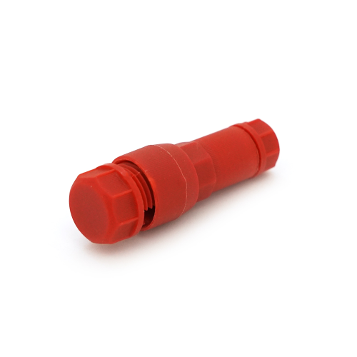 Клема наперсточного типу з проколом, для точкового світильника, червоний