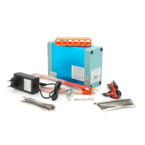 Апарат точкового зварювання конденсаторний GLITTER 801A для літієвих батарей, (нікель) з ручкою 70B, 220V, max11.6kW