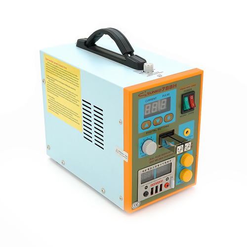 Апарат точкового зварювання конденсаторний SUNKKO S788H-USB, Ni-Cd, Ni-MH, Li-Ion, стрічка 0,1-0,25 мм, струм 50-800А, 220V, U=4,2-36V, 3.8kW