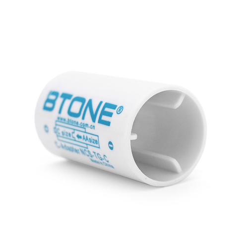 Перехідник з пальчикового акумулятора АА на С, ціна за штуку