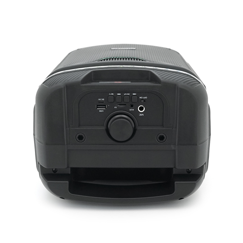 Акустична система з підсвічуванням ZQS8139, 15W, вбудований акум 3600mAh, живлення від USB кабелю, Black, Box