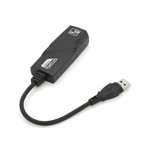 Конвертер USB3.0-Rj-45 Gigabit, Black, Blister
