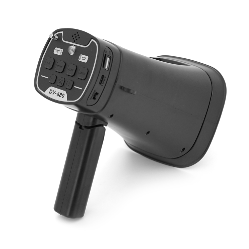 Гучномовець Megaphone DV680, 25W, живлення від акумулятора +Solar, СЗУ, Gray, Box