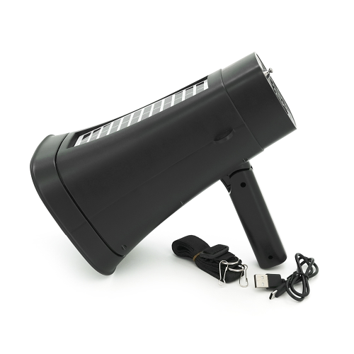 Гучномовець Megaphone DV680, 25W, живлення від акумулятора +Solar, СЗУ, Gray, Box