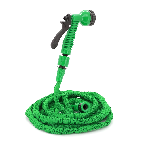 Шланг Садовий KY-150G, 5-15м / 50ft, + розпилювач, насадка на кран,Green, Box