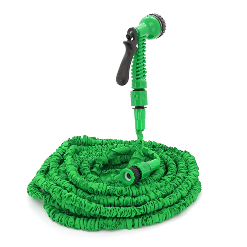 Шланг Садовий KY-300G, 8.8-30м / 100ft, + розпилювач, насадка на кран, Green, Box