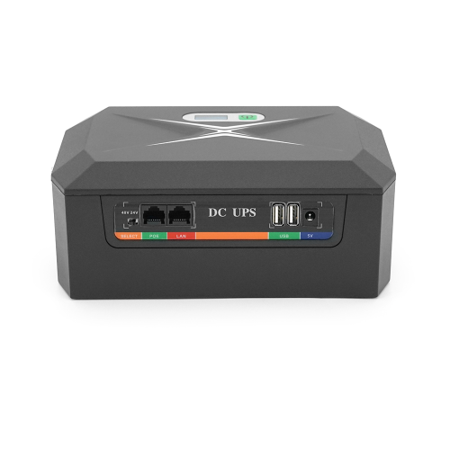 ДБЖ UPS-100W / 18 DCP-100W-17 для роутерів / комутаторів / PON, 9 / 12V*3, 17600мAh(8*2200MAh), Black, BOX