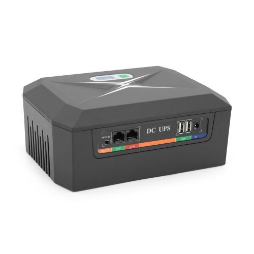 ДБЖ UPS-100W / 18 DCP-100W-17 для роутерів / комутаторів / PON, 9 / 12V*3, 17600мAh(8*2200MAh), Black, BOX