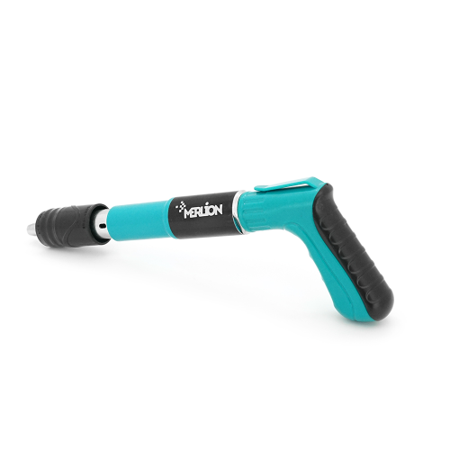 Пістолет будівельно-монтажний під цвяхи діаметром 7,3мм YT-40286 + 200 цвяхів монтажних піроксилінових діаметром 7,3мм, захисні окуляри, валіза, Green