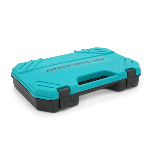 Пістолет будівельно-монтажний під цвяхи діаметром 7,3мм YT-40286 + 200 цвяхів монтажних піроксилінових діаметром 7,3мм, захисні окуляри, валіза, Green