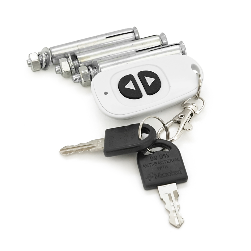 Блокатор паркувального місця з дистанційним керуванням Stop parking mini 07 (Дистанційно керований паркувальний бар&apos;єр на АКБ 18650 + 1 пульт)