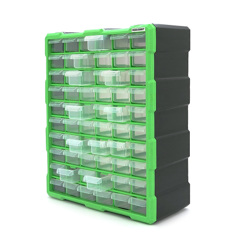 Скринька для зберігання деталей 60 осередків 46,8*38*16cм, осередок 15,3*5,4*3,6см