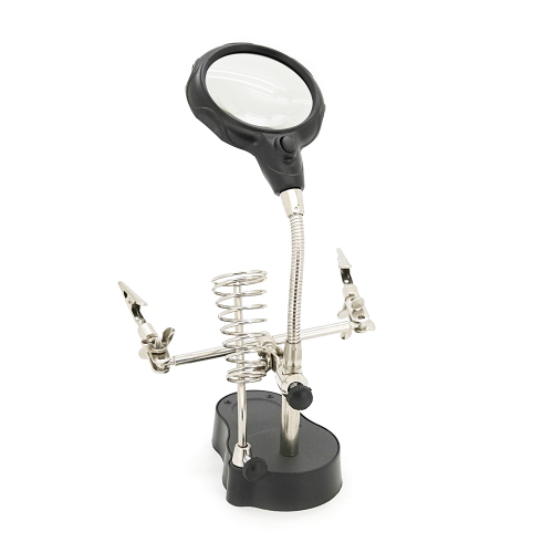 Тримач &amp;quot;третя рука&amp;quot; TE-801+LED, діамерт 60мм, 3.5-12X, Box