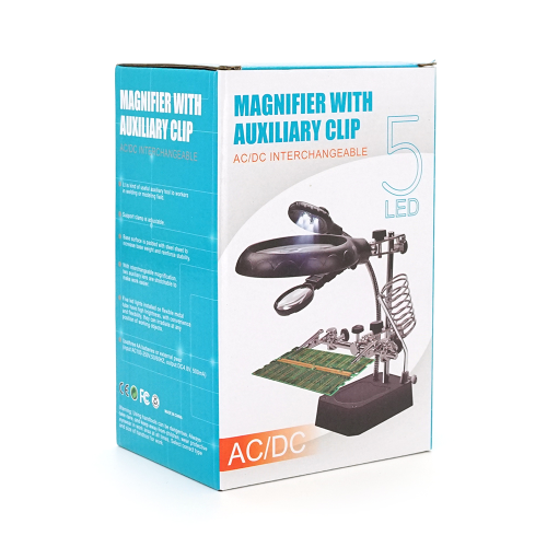 Тримач &amp;quot;третя рука&amp;quot; TE-800+LED, діамерт 60мм, 3.5-12X, Box