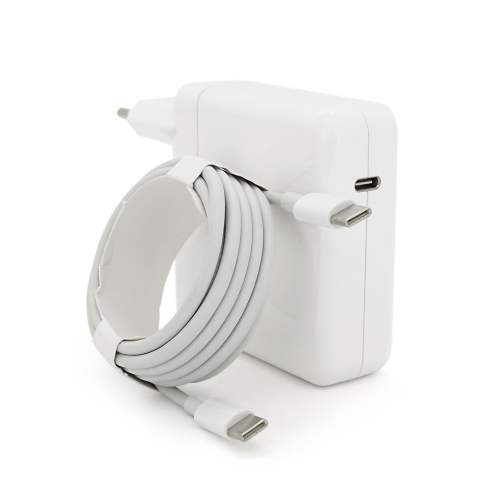 Блок живлення MERLION для ноутбука Apple MacBook USB-C 20.3V 4.3A (87 Вт)