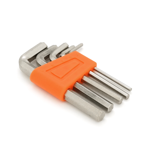 Набір шестигранних L-подібних ключів 5шт (2 / 3 / 4 / 5 / 6мм), 51г, помаранчевий